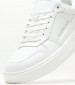 Men Casual Shoes Chunky.Insat White Leather Calvin Klein