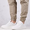 Ανδρικά Παπούτσια Casual Chunky.Insat Άσπρο Δέρμα Calvin Klein Ανδρικά Παπούτσια Casual Chunky.Insat Άσπρο Δέρμα Calvin Klein