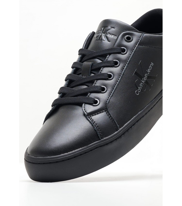 Ανδρικά Παπούτσια Casual Class.Cupsole Μαύρο ECOleather Calvin Klein