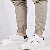 Ανδρικά Παπούτσια Casual Classic.Cup Άσπρο ECOleather Calvin Klein