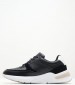 Women Casual Shoes Elevated.Monomix Black Leather Calvin Klein