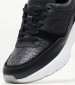 Women Casual Shoes Elevated.Monomix Black Leather Calvin Klein