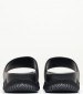 Women Flip Flops & Sandals Hybrid.Slide Black Rubber Calvin Klein