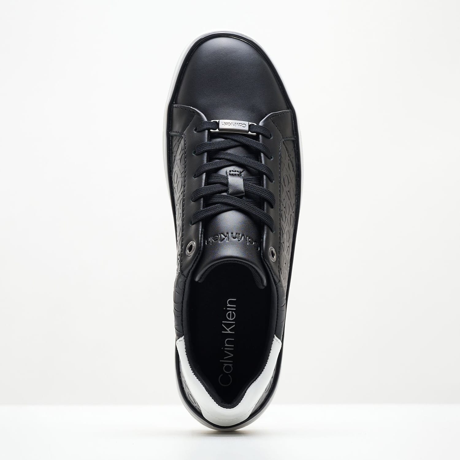 Γυναικεία Παπούτσια Casual Laceup.Monomix Μαύρο Δέρμα Calvin Klein Γυναικεία Παπούτσια Casual Laceup.Monomix Μαύρο Δέρμα Calvin Klein