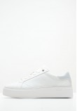 Women Casual Shoes Laceup.Monomix White Leather Calvin Klein