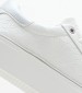 Women Casual Shoes Laceup.Monomix White Leather Calvin Klein