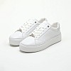 Γυναικεία Παπούτσια Casual Laceup.Monomix Άσπρο Δέρμα Calvin Klein Γυναικεία Παπούτσια Casual Laceup.Monomix Άσπρο Δέρμα Calvin Klein