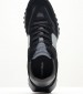 Men Casual Shoes Low.Lace Black Buckskin Calvin Klein