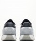 Ανδρικά Παπούτσια Casual Low.Lace Γκρι Δέρμα Καστόρι Calvin Klein