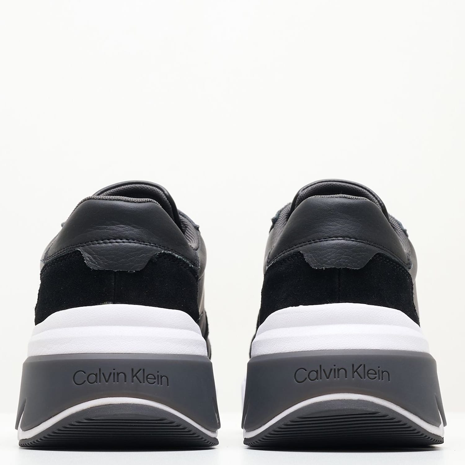 Ανδρικά Παπούτσια Casual Lowtop Μαύρο Δέρμα Calvin Klein Ανδρικά Παπούτσια Casual Lowtop Μαύρο Δέρμα Calvin Klein