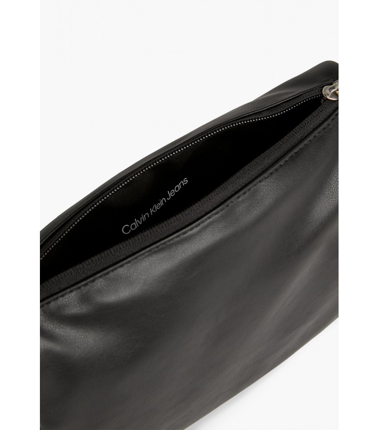 Women Bags Micro.Pouch Black ECOleather Calvin Klein