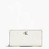 Γυναικεία Πορτοφόλια Minimal.Zip Μπεζ ECOleather Calvin Klein Γυναικεία Πορτοφόλια Minimal.Zip Μπεζ ECOleather Calvin Klein