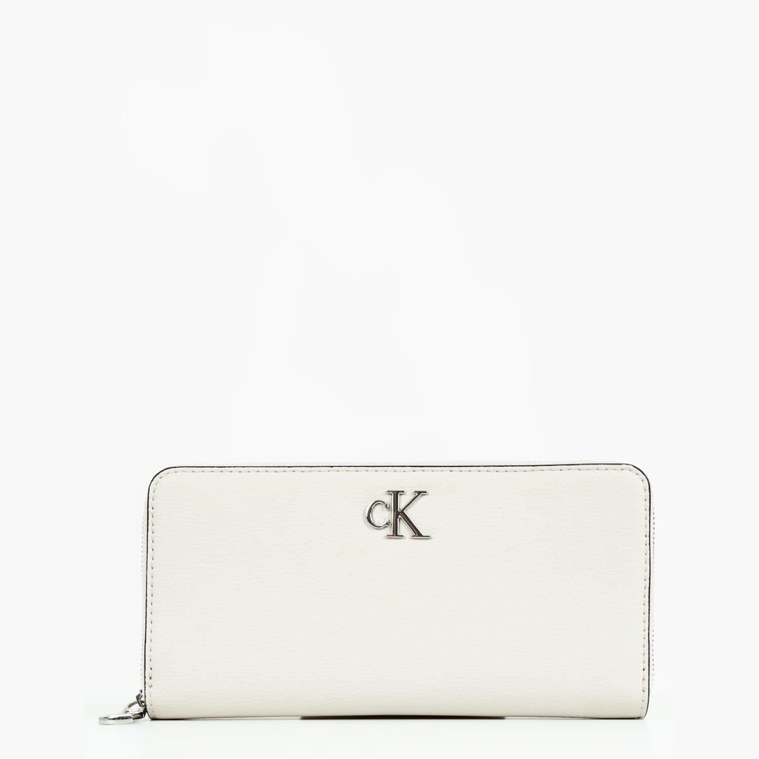 Γυναικεία Πορτοφόλια Minimal.Zip Μπεζ ECOleather Calvin Klein