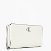 Γυναικεία Πορτοφόλια Minimal.Zip Μπεζ ECOleather Calvin Klein Γυναικεία Πορτοφόλια Minimal.Zip Μπεζ ECOleather Calvin Klein