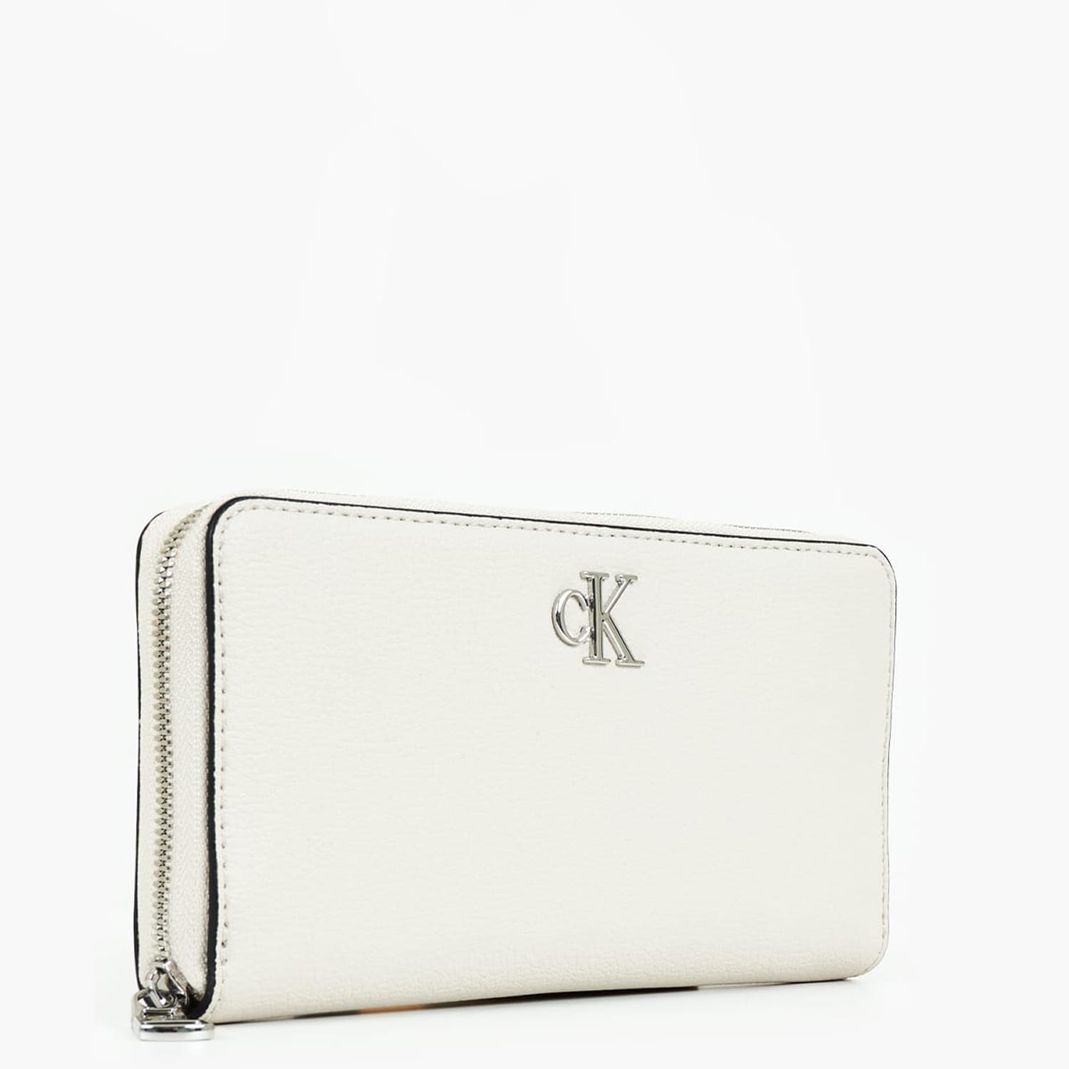 Γυναικεία Πορτοφόλια Minimal.Zip Μπεζ ECOleather Calvin Klein
