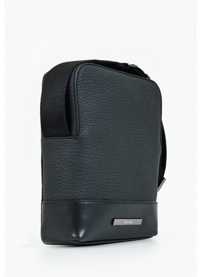 Men Bags Modern.Bar Black ECOleather Calvin Klein