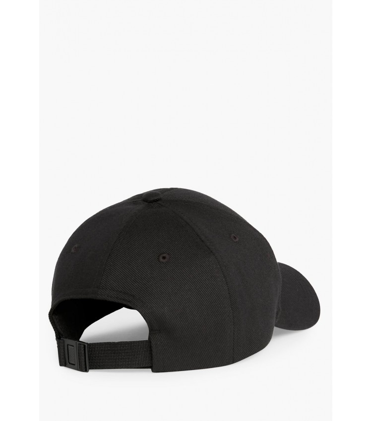 Ανδρικά Καπέλα New.Archive Μαύρο Βαμβάκι Calvin Klein
