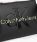 Women Bags Pouch21.Camera Black ECOleather Calvin Klein