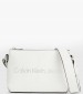 Women Bags Pouch21.Camera White ECOleather Calvin Klein