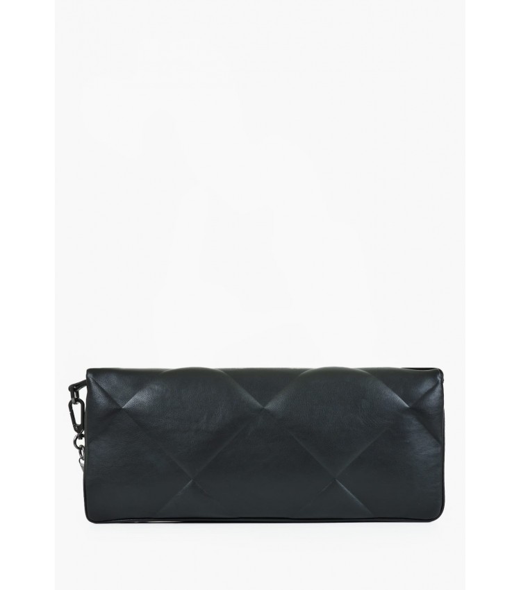 Women Bags Quilt.Wristelet Black ECOleather Calvin Klein