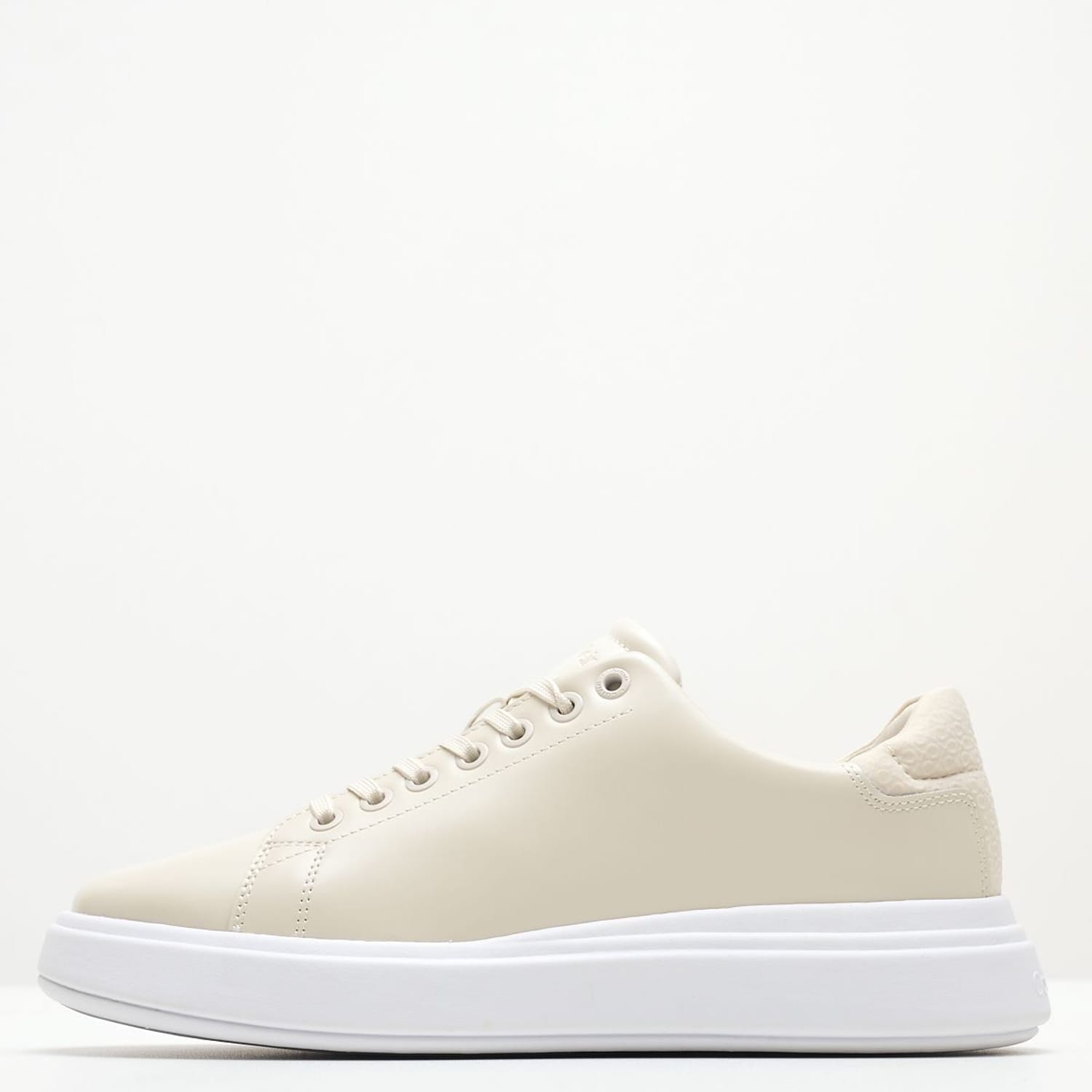 Γυναικεία Παπούτσια Casual Raised.Bt Μπεζ Δέρμα Calvin Klein