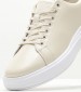 Women Casual Shoes Raised.Bt Beige Leather Calvin Klein