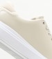 Women Casual Shoes Raised.Bt Beige Leather Calvin Klein