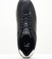 Ανδρικά Παπούτσια Casual Retro.Sat Μαύρο Δέρμα Calvin Klein
