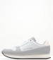 Men Casual Shoes Retro.Sat Grey Leather Calvin Klein