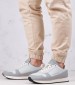 Men Casual Shoes Retro.Sat Grey Leather Calvin Klein