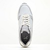 Ανδρικά Παπούτσια Casual Retro.Sat Γκρι Δέρμα Calvin Klein