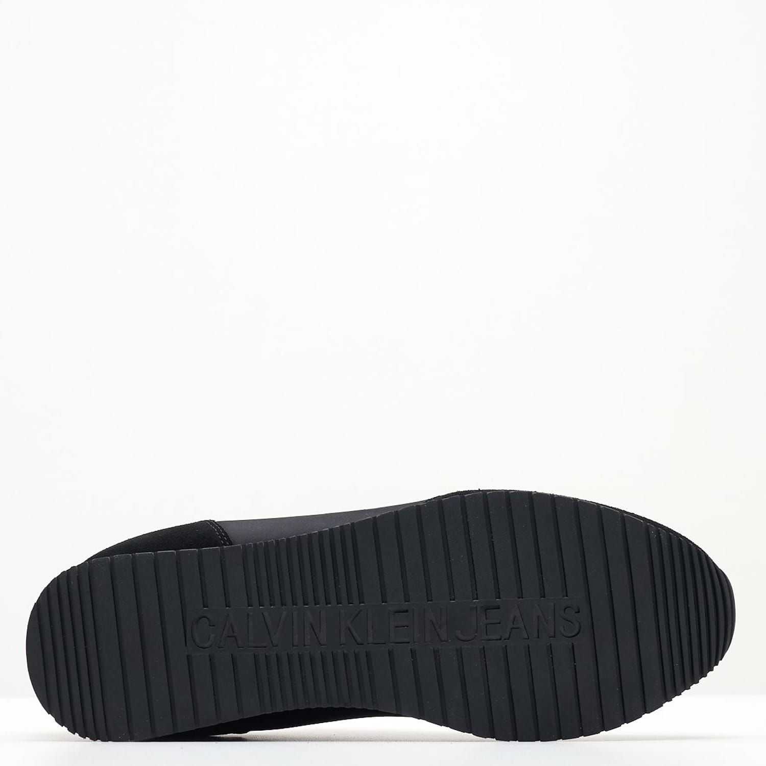Ανδρικά Παπούτσια Casual Retro.Su.M Μαύρο Δέρμα Καστόρι Calvin Klein Casual - Sneakers Calvin Klein Retro.Su.M-Black