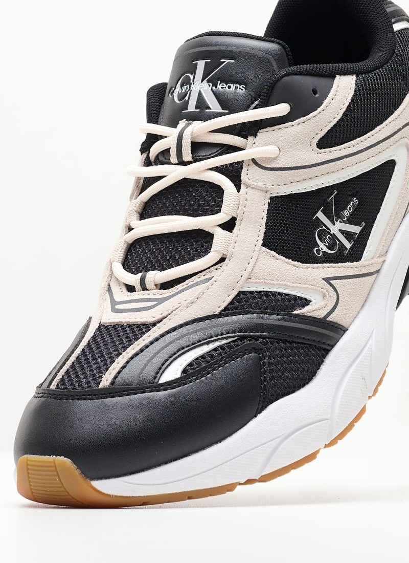 Calvin klein black clearance tennis shoes