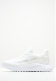 Women Casual Shoes Run.Slipon White Fabric Calvin Klein