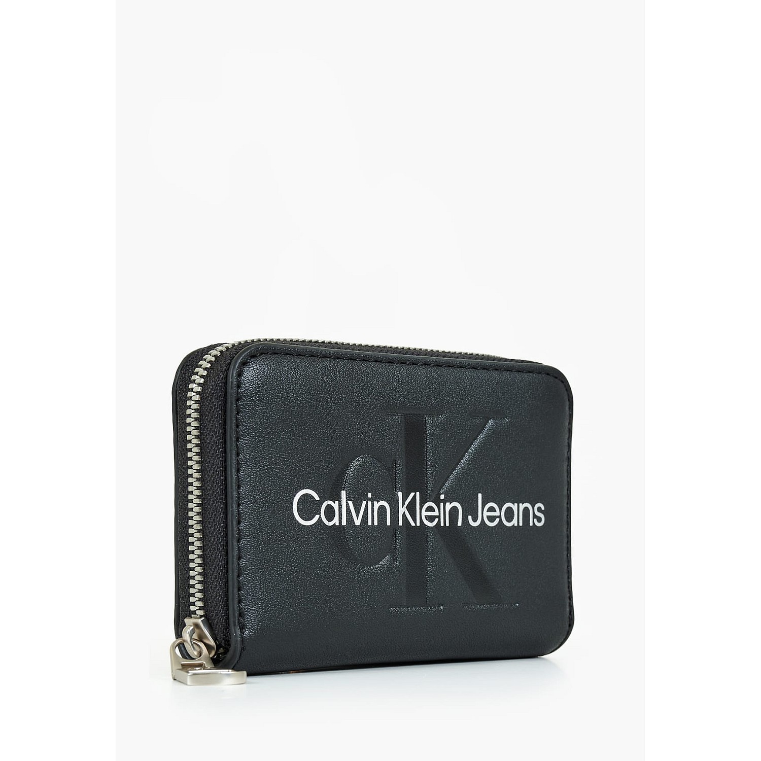 Γυναικεία Πορτοφόλια Sculpted.Med Μαύρο ECOleather Calvin Klein