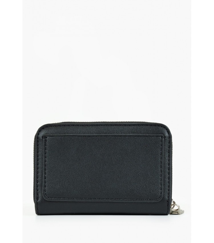 Women Wallets Sculpted.Med Black ECOleather Calvin Klein