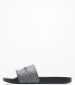 Γυναικείες Σαγιονάρες & Πέδιλα Slide.Aop Μαύρο Καουτσούκ Calvin Klein