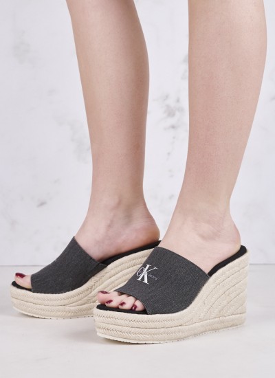 Γυναικείες Εσπαντρίγιες Lf.Espadrille Ταμπά Δέρμα Tommy Hilfiger