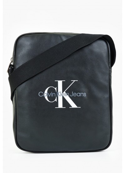 Men Bags Soft.Reporter22 Black ECOleather Calvin Klein