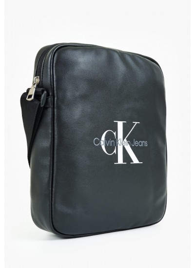 Men Bags Soft.Reporter22 Black ECOleather Calvin Klein