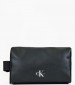Men Bags Soft.Washbag Black ECOleather Calvin Klein