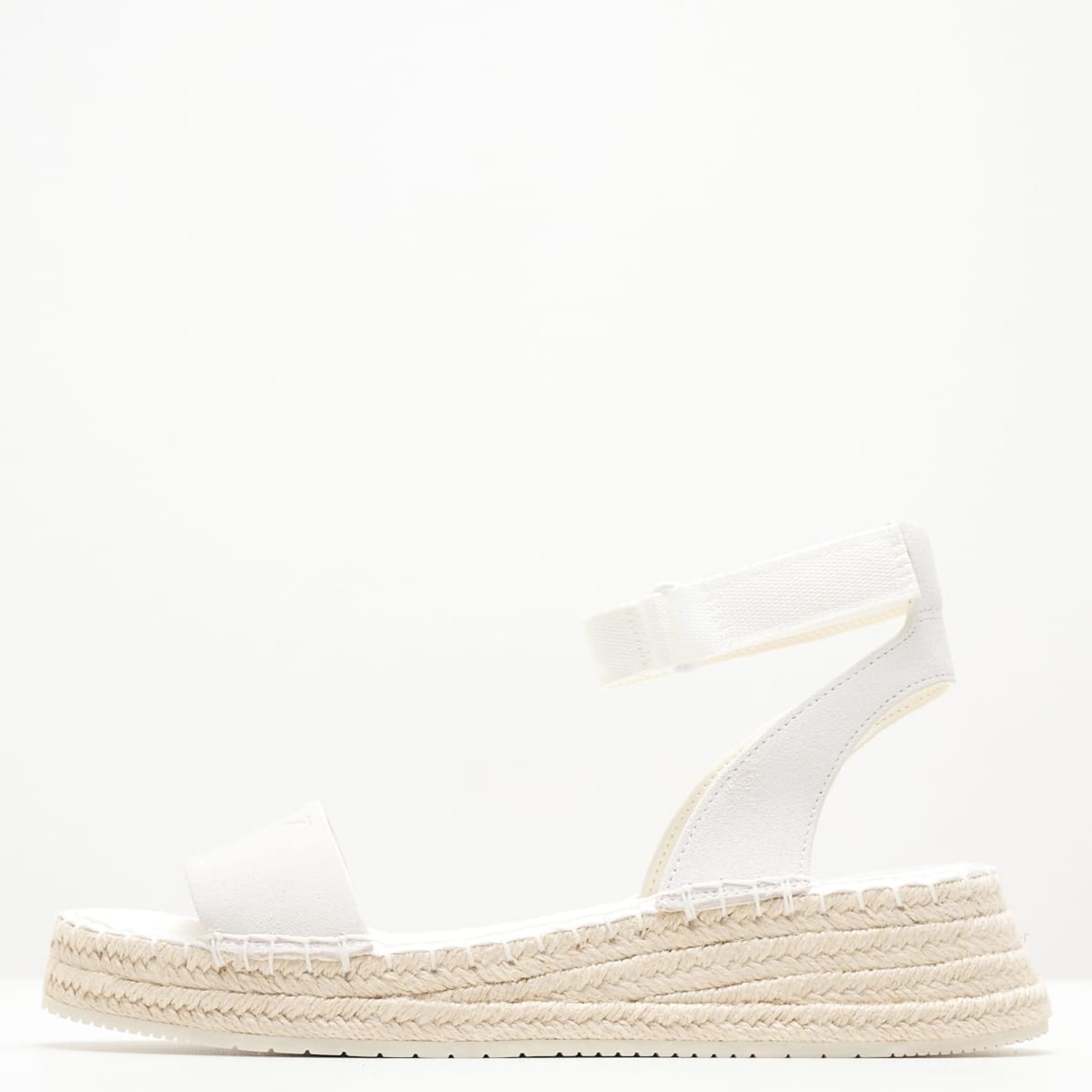 Γυναικείες Εσπαντρίγιες Sporty.Wedge Άσπρο Δέρμα Καστόρι Calvin Klein