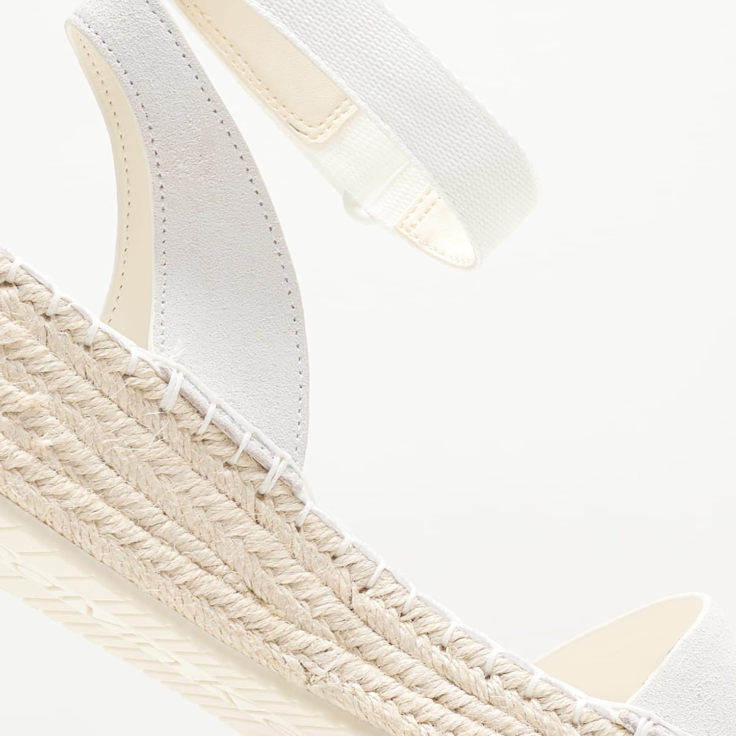 Γυναικείες Εσπαντρίγιες Sporty.Wedge Άσπρο Δέρμα Καστόρι Calvin Klein Γυναικείες Εσπαντρίγιες Sporty.Wedge Άσπρο Δέρμα Καστόρι Calvin Klein