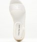 Women Espadrilles Sporty.Wedge White Buckskin Calvin Klein