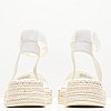 Γυναικείες Εσπαντρίγιες Sporty.Wedge Άσπρο Δέρμα Καστόρι Calvin Klein Γυναικείες Εσπαντρίγιες Sporty.Wedge Άσπρο Δέρμα Καστόρι Calvin Klein