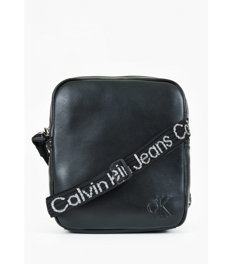 Men Bags Ultralight.Reporter Black ECOleather Calvin Klein