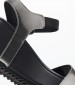 Γυναικείες Πλατφόρμες Χαμηλές Wedge.Block Μαύρο ECOleather Calvin Klein