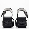 Women Platforms Low Wedge.Block Black ECOleather Calvin Klein Women Platforms Low Wedge.Block Black ECOleather Calvin Klein