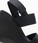 Women Platforms High Wedge.In Black Calvin Klein