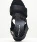 Women Platforms High Wedge.In Black Calvin Klein